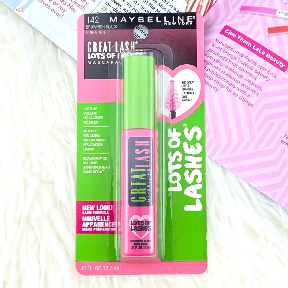 Maybelline Great Lash Lots Of Lashes Mascara 142 Brownish Black Washable